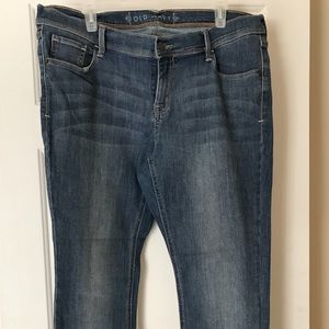 Old Navy Womens Stretch Skinny Mid-Rise Jean